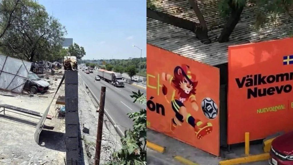 Obras-del-mundial-tapan-la-pobreza-de-nl - Tu Vecino Informa Muro De Samuel García Para El Mundial - Tu Vecino Informa